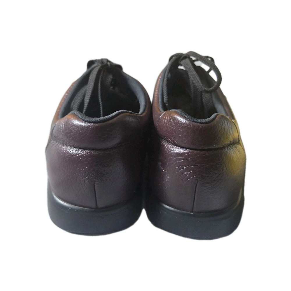 SAS Tripad Comfort Shoes Mens 9.5 W Wide Brown Leather Moc Toe Lace Up USA - Picture 5 of 15
